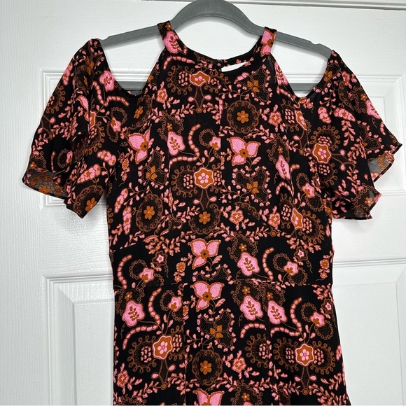 A.L.C Emile 100% silk floral dress 4 - Picture 7 of 16